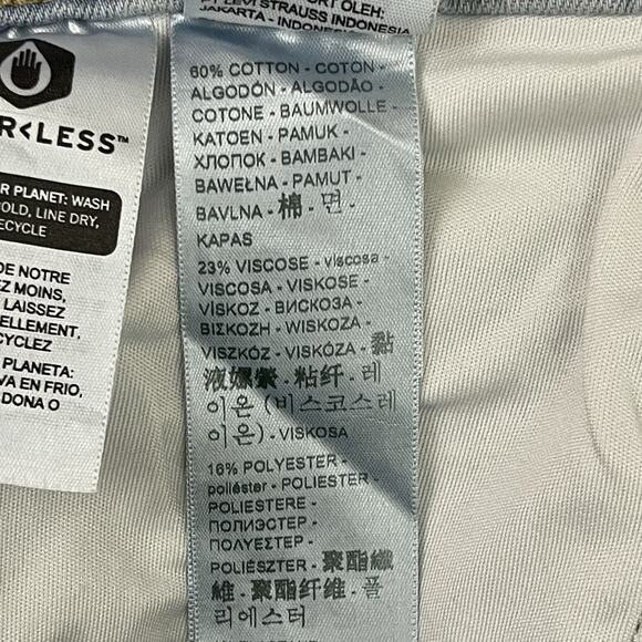 Levis 311 Jeans Womens Size 22W Blue Shaping Skinny Capri Stretch Slimming NEW - Picture 13 of 15